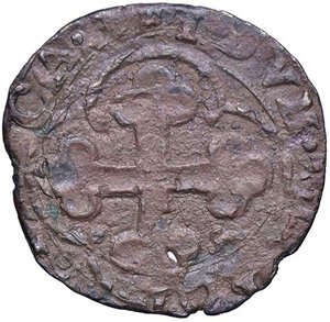 reverse: ZECCHE ITALIANE - CASTIGLIONE DELLE STIVIERE - Rodolfo Gonzaga (1586-1593) - Soldo CNI 357/389; MIR 153 NC (MI g. 1,09) Lieve mancanza passante. BB