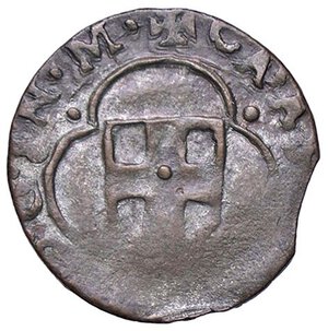 obverse: ZECCHE ITALIANE - CASTIGLIONE DELLE STIVIERE - Rodolfo Gonzaga (1586-1593) - Parpagliola CNI 339/349; MIR 138/2 NC (MI g. 1,56). BB