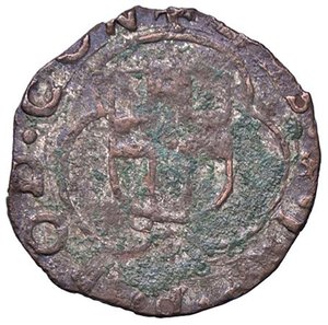 obverse: ZECCHE ITALIANE - CASTIGLIONE DELLE STIVIERE - Rodolfo Gonzaga (1586-1593) - Parpagliola CNI 339/349; MIR 138/2 NC (MI g. 1,27). meglio di MB