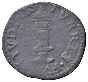 reverse: ZECCHE ITALIANE - CASTIGLIONE DELLE STIVIERE - Ferdinando I Gonzaga (1616-1678) - Soldo CNI 110/121; MIR 221/2 R (MI g. 1,23). qBB