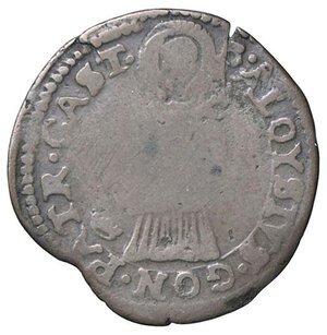 reverse: ZECCHE ITALIANE - CASTIGLIONE DELLE STIVIERE - Carlo Gonzaga (1678-1680) - Parpagliola CNI 6/16; MIR 248 NC (MI g. 1,5). qBB/MB