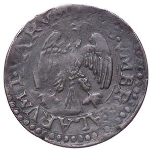 reverse: ZECCHE ITALIANE - CORREGGIO - Anonime dei Conti Gerolamo, Gilberto, Camillo e Fabrizio (1569-1580) - Sesino CNI 169/178; MIR 123 RR (MI g. 0,84). BB