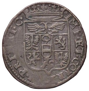 reverse: ZECCHE ITALIANE - CORREGGIO - Siro d Austria, Principe (1616-1630) - 3 Soldi CNI 138/145; MIR 201 RR (MI g. 1,63). BB