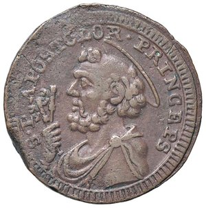 obverse: ZECCHE ITALIANE - FERMO - Pio VI (1775-1799) - Sampietrino 1797 CNI 18; Munt. 322a RR CU. BB