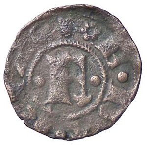 obverse: ZECCHE ITALIANE - FERRARA - Obizzo III D Este (1344-1352) - Denaro CNI 1/6; MIR 217 RR (MI g. 0,45). BB