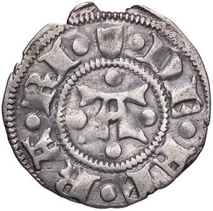 obverse: ZECCHE ITALIANE - FERRARA - Nicolò III D Este (1393-1441) - Marchesino CNI 1/2; MIR 221  (AG g. 1,09)Grande. BB+