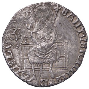 reverse: ZECCHE ITALIANE - FIRENZE - Repubblica (1189-1532) - Grosso da 5 soldi (1448 II semestre - 1460 II semestre) MIR 61 R (AG g. 2,39). qBB