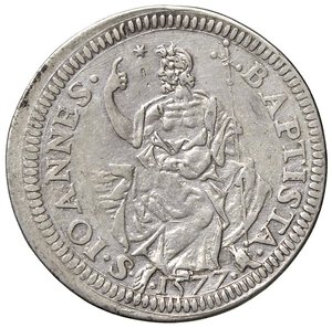 reverse: ZECCHE ITALIANE - FIRENZE - Francesco I (1574-1587) - Testone 1577 CNI 47; MIR 185/3 RR (AG g. 8,99). qBB/BB+