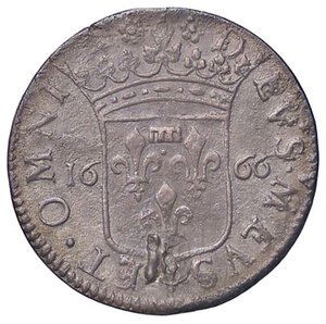 reverse: ZECCHE ITALIANE - FOSDINOVO - Maria Maddalena Centurioni Malaspina (1667-1669) - Luigino 1666 CNI manca; MIR 43 RR AG. BB/BB+