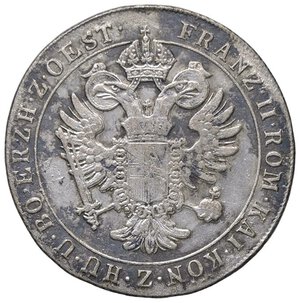 obverse: ZECCHE ITALIANE - GORIZIA - Francesco II d Asburgo - Lorena (1797-1805) - 15 Soldi 1802 A Pag. 276  MI. BB+