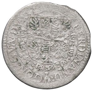 obverse: ZECCHE ITALIANE - GUASTALLA - Ferrante II Gonzaga (1575-1630) - 4 Soldi 1623 CNI 226/227;MIR 409 NC (MI g. 1,27). meglio di MB