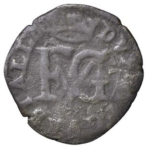 obverse: ZECCHE ITALIANE - GUASTALLA - Ferrante III Gonzaga (1632-1678) - Sesino CNI 45/47; MIR 423  (MI g. 0,86). meglio di MB