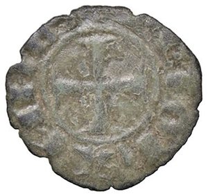 obverse: ZECCHE ITALIANE - MACERATA - Giovanni XXII (1316-1334) - Picciolo CNI 3; Munt. 3 NC (MI g. 0,44). qBB