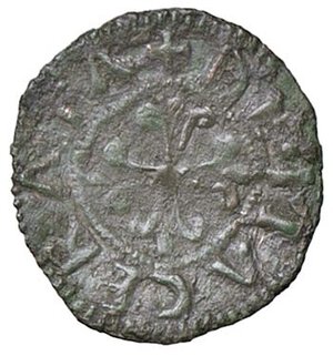 reverse: ZECCHE ITALIANE - MACERATA - Anonime Papali (1404-1471) - Picciolo  R (MI g. 0,33). BB+