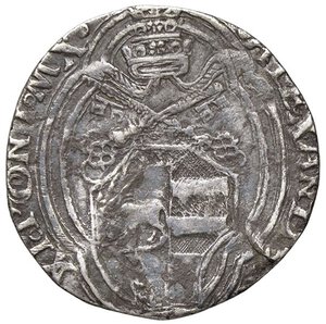 obverse: ZECCHE ITALIANE - MACERATA - Alessandro VI (1492-1503) - Grosso CNI 1; Munt. 37 R (AG g. 2,32) Lieve tosatura. BB