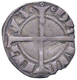 reverse: ZECCHE ITALIANE - MANTOVA - Luigi o Guido Gonzaga (1328-1360, 1328-1369) - Aquilino CNI 3/6; MIR 371 R (AG g. 1,17). qBB