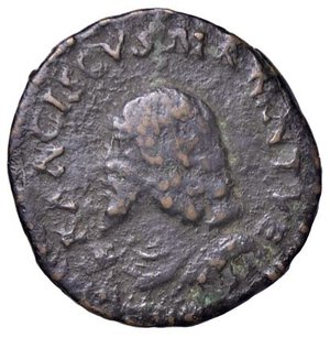 obverse: ZECCHE ITALIANE - MANTOVA - Francesco II (1484-1519) - Quattrino CNI 193/241; MIR 437  (CU g. 1,9). qBB