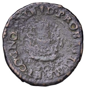 reverse: ZECCHE ITALIANE - MANTOVA - Francesco II (1484-1519) - Quattrino CNI 193/241; MIR 437  (CU g. 1,9). qBB