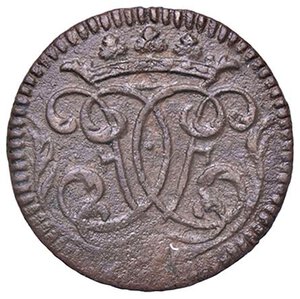 obverse: ZECCHE ITALIANE - MANTOVA - Ferdinando Carlo Gonzaga-Nevers (1669-1707) - Sesino 1706 CNI 63; MIR 750/2 R CU. SPL