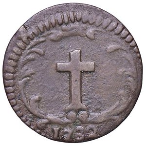 obverse: ZECCHE ITALIANE - MANTOVA - Carlo VI d Asburgo (1707-1740) - Sesino 1732 CNI 18/19; MIR 757/2  CU. bel BB