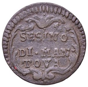 reverse: ZECCHE ITALIANE - MANTOVA - Carlo VI d Asburgo (1707-1740) - Sesino 1732 CNI 18/19; MIR 757/2  CU. bel BB