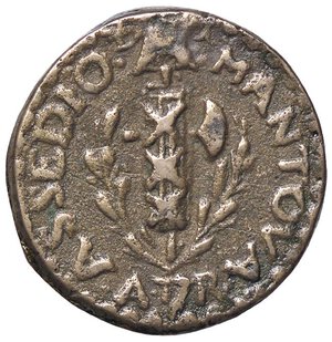 obverse: ZECCHE ITALIANE - MANTOVA - Assedio Austro-Russo (1799) - Soldo CNI 5/6; Mont. 183  BR. BB+