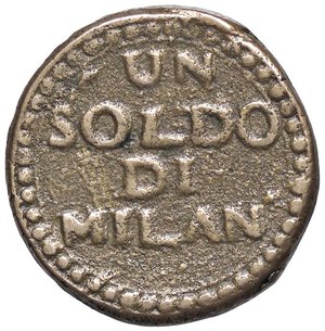 reverse: ZECCHE ITALIANE - MANTOVA - Assedio Austro-Russo (1799) - Soldo CNI 5/6; Mont. 183  BR. BB+