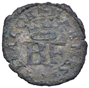 obverse: ZECCHE ITALIANE - MESSERANO - Besso Ferrero Fieschi (1559-1584) - Quarto di soldo 157? MIR 751 R (MI g. 0,99). qBB/MB+