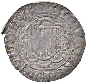 obverse: ZECCHE ITALIANE - MESSINA - Federico IV il Semplice (1355-1377) - Pierreale Spahr 70/76-79/112;146-153; MIR 194/17  (AG g. 3,19)Sigle MM. qBB/BB