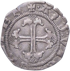 obverse: ZECCHE ITALIANE - MILANO - Azzone Visconti (1329-1339) - Soldo Crippa 3; MIR 88/1 NC (AG g. 1,12). BB