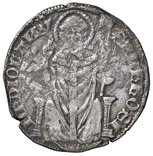 reverse: ZECCHE ITALIANE - MILANO - Luchino e Giovanni Visconti (1339-1349) - Grosso da 2 soldi Crippa 3; MIR 94 NC (AG g. 2,72). MB