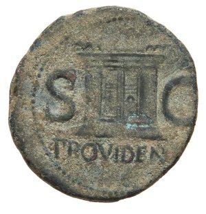 reverse: ROMANE IMPERIALI - Augusto (27 a.C.-14 d.C.) - Dupondio (Restituzione di Tiberio) C. 228; RIC 81  (AE g. 10,99). qBB