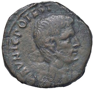 obverse: ROMANE IMPERIALI - Augusto (27 a.C.-14 d.C.) - Asse C. 409; RIC 376  (AE g. 9,55). BB