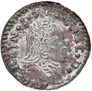 obverse: ZECCHE ITALIANE - MODENA - Rinaldo d’Este (1706-1737) - Muraiola da 2 bolognini 1721 CNI 87/89; MIR 838/9  MI  Sedimenti. bel BB