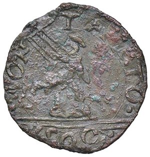 reverse: ZECCHE ITALIANE - MONTALTO - Sisto V (1585-1590) - Baiocco 1590  R (MI g. 1,02). qBB