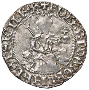 obverse: ZECCHE ITALIANE - NAPOLI - Roberto d Angiò (1309-1343) - Gigliato P.R. 1/2; MIR 28  (AG g. 3,57) Debolezze di conio. BB