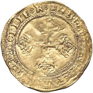 reverse: ZECCHE ITALIANE - NAPOLI - Carlo V (1516-1556) - Scudo d oro Fr. 835  (AU g. 3,26)MIR non censito in quanto ritenuto di conio spagnolo. qBB