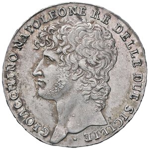 obverse: ZECCHE ITALIANE - NAPOLI - Gioacchino Murat (primo periodo, 1808-1811) - 12 Carlini 1810 Mont. 412/424 R AG  Ottima conservazione per il tipo, con delicata patina su fondi brillanti. SPL+