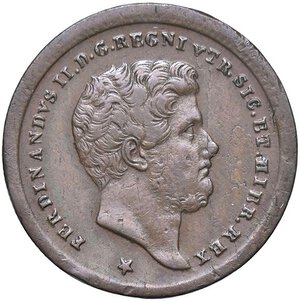 obverse: ZECCHE ITALIANE - NAPOLI - Ferdinando II di Borbone (1830-1859) - 2 Tornesi 1859 P.R. 261; Mont. 1136/1138  CU. BB+