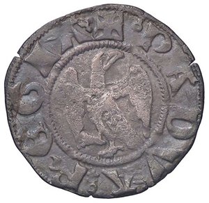 obverse: ZECCHE ITALIANE - PADOVA - Ulrico di Valsee (1320-1321) - Grosso aquilino Biaggi 1726; MIR 207 NC (AG g. 1,3). qBB