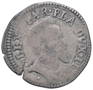 obverse: ZECCHE ITALIANE - PARMA - Alessandro Farnese (1586-1591) - Cavallotto CNI 94/101; MIR 977/4  (MI g. 2,14)Sigle LS. MB