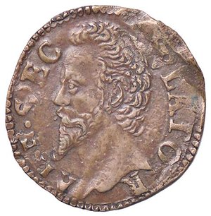 obverse: ZECCHE ITALIANE - PARMA - Alessandro Farnese (1586-1591) - Tessera   (CU g. 2,28). BB+