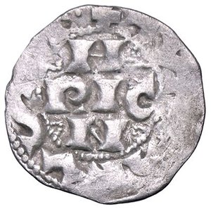 obverse: ZECCHE ITALIANE - PAVIA - Enrico III di Franconia (1056-1106) - Denaro CNI 1/14; MIR 837  (AG g. 0,91). qBB