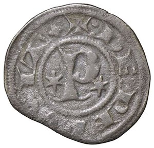 obverse: ZECCHE ITALIANE - PERUGIA - Repubblica (1260-1506) - Sestino (ordinanza del 1471) Biaggi 1865  (MI g. 1,35). qBB