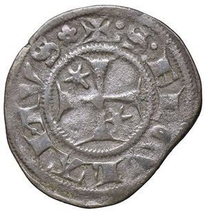 reverse: ZECCHE ITALIANE - PERUGIA - Repubblica (1260-1506) - Sestino (ordinanza del 1471) Biaggi 1865  (MI g. 1,35). qBB