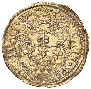 obverse: ZECCHE ITALIANE - PIACENZA - Paolo III (1534-1549) - Scudo d oro CNI 6; R (AU g. 3,31). BB+