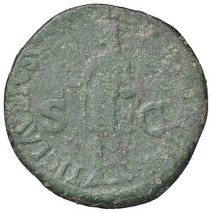 reverse: ROMANE IMPERIALI - Antonia (moglie di Nerone Druso) - Dupondio C. 6  (AE g. 10,66). MB