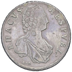 obverse: ZECCHE ITALIANE - RAGUSA - Monete con data (1592-1806) - Libertina 1794 CNI 398/402 R AG  Appiccagnolo abilmente rimosso. BB