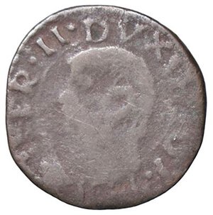 obverse: ZECCHE ITALIANE - REGGIO EMILIA - Ercole II d Este (1534-1559) - Bagattino CNI 272/312; MIR 1326 NC (CU g. 1,27). MB