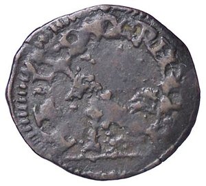 obverse: ZECCHE ITALIANE - REGGIO EMILIA - Alfonso II d Este (1559-1597) - Sesino CNI 85/95; MIR 1348 R (MI g. 0,77). BB